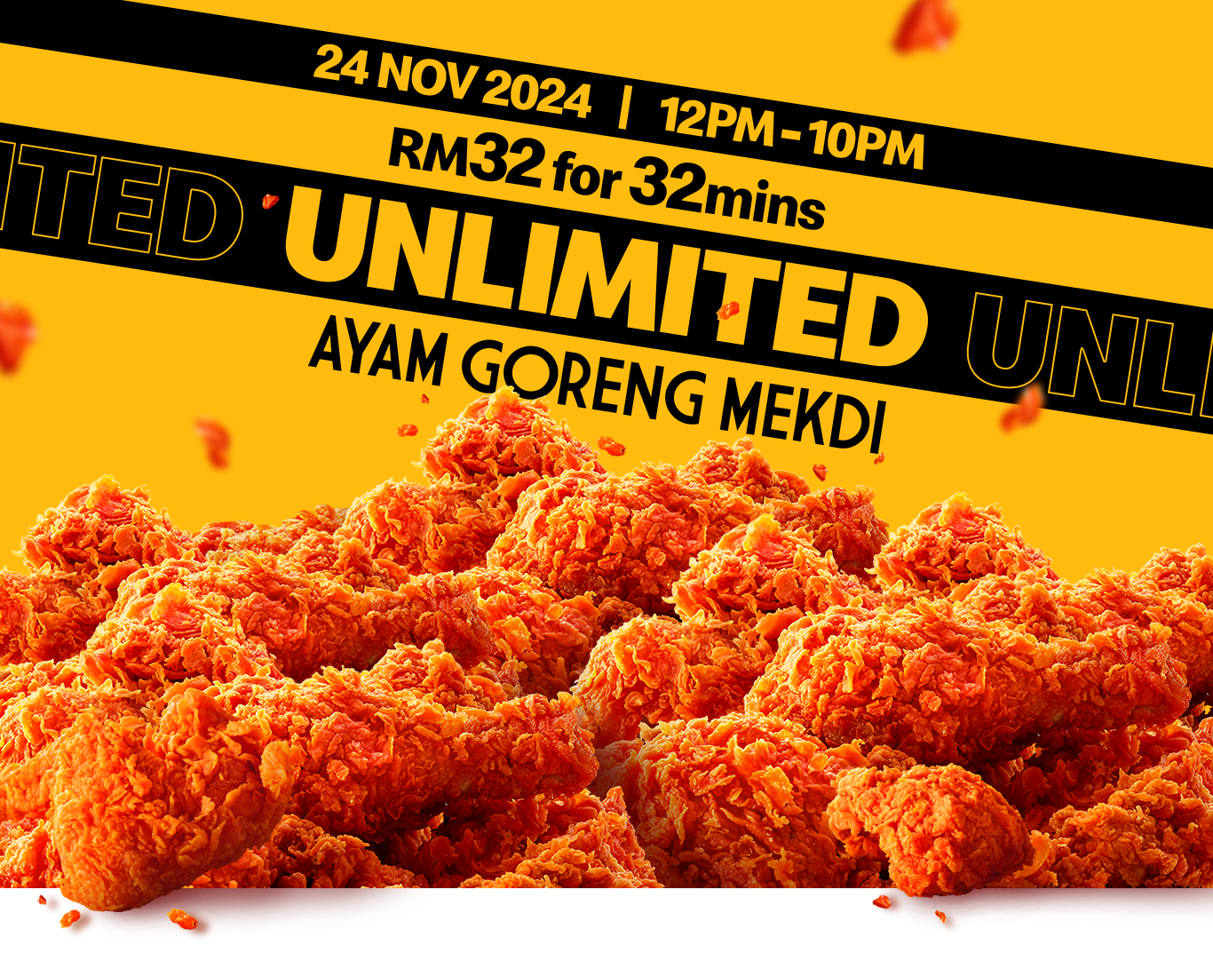 Unlimited Ayam Goreng Mekdi