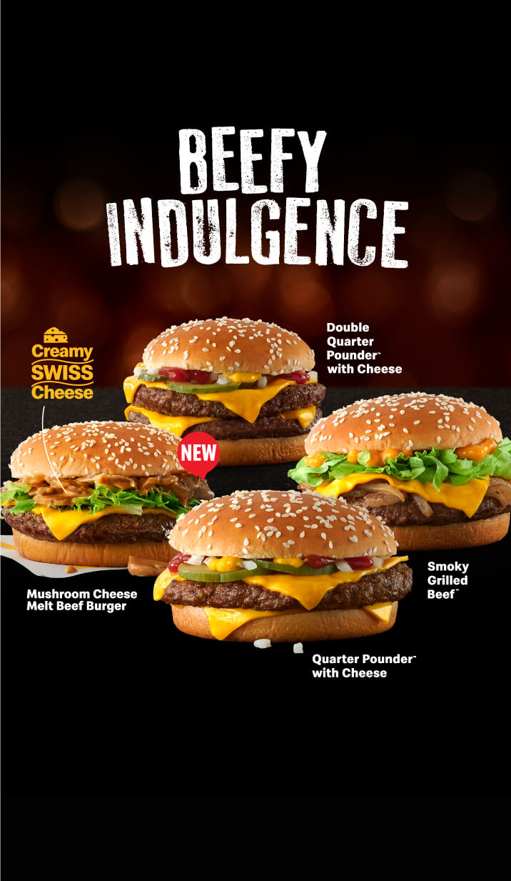 Mcdonald S Malaysia Beefy Indulgence Mcdonald S Malaysia