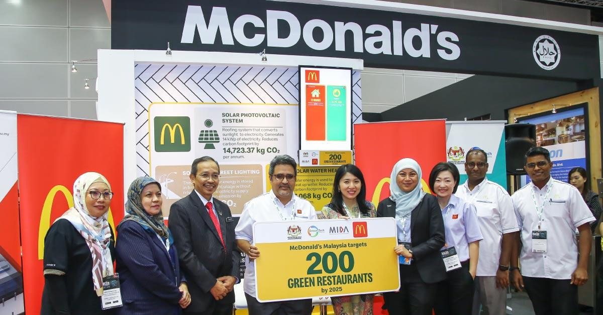 McDonald's Malaysia McDonald’s Malaysia targets 200 green restaurants