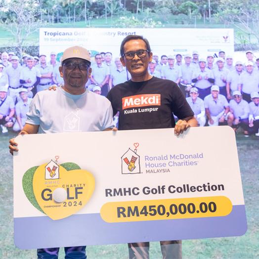 RMHC Malaysia Kumpul RM450,000 untuk Kanak-kanak Memerlukan di Kejohanan Golf Amal