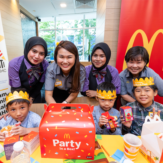 McDonald’s Continues to Create Unforgettable Memories for Orphans by Hosting Birthday Celebrations