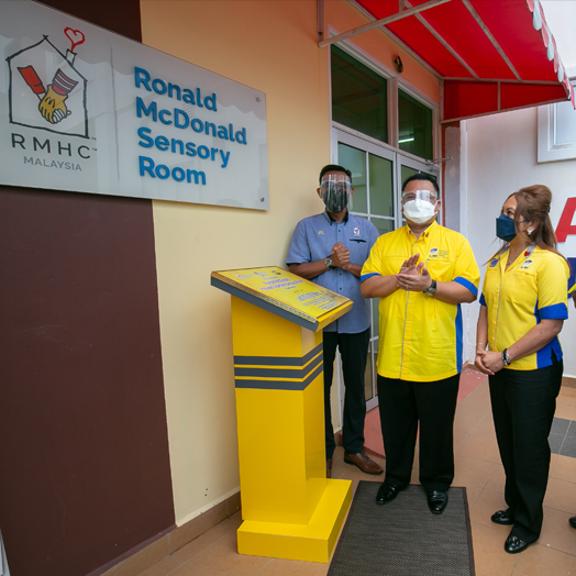 RMHC Malaysia Sumbang Bilik Terapi Sensori Khusus Untuk Kanak-kanak OKU 