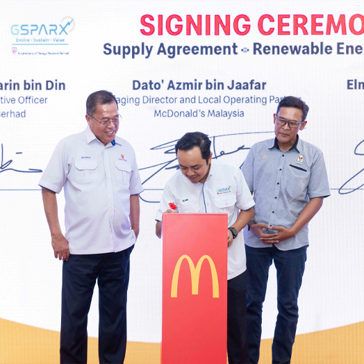 McDonald’s Malaysia Enters Strategic Partnership with  Tenaga Nasional Berhad to Reduce Carbon Footprint through Renewable Energy