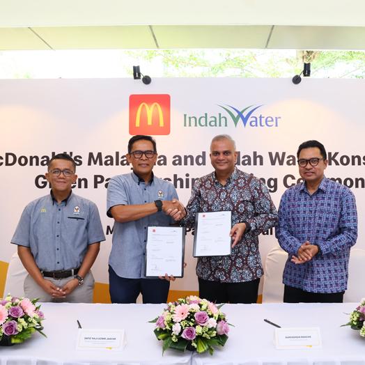 McDonald’s Malaysia Partners with Indah Water Konsortium to Strengthen Environmental Sustainability Efforts