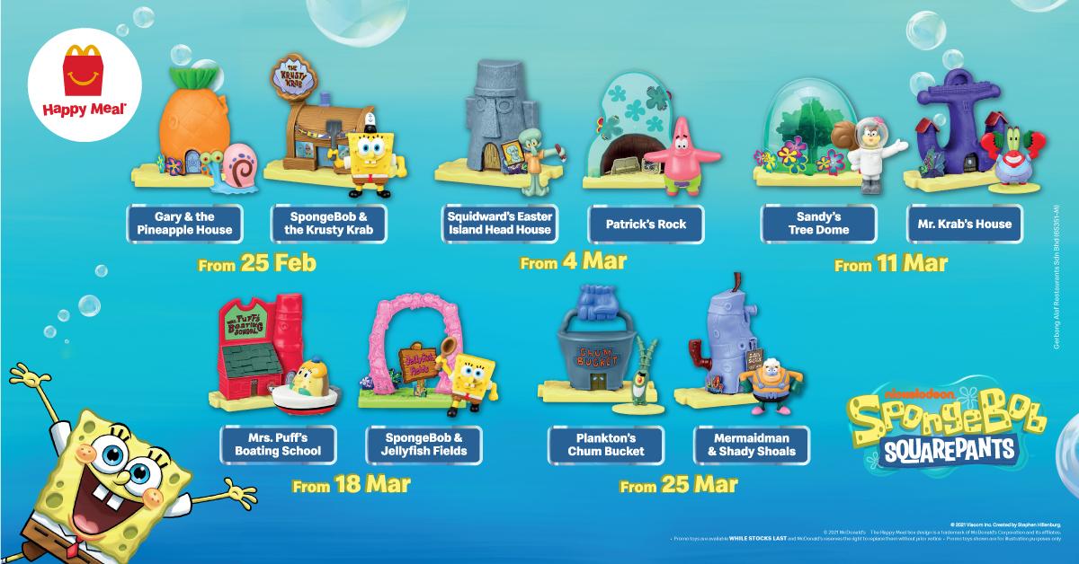 Happy Meal Toys Schedule