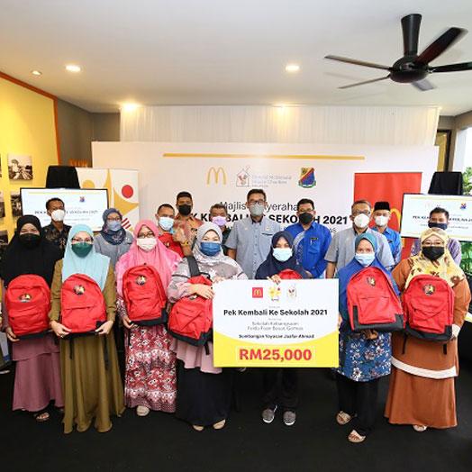 Program Pek Kembali Ke Sekolah RMHC Kembali Bagi Tahun Kelima Untuk Menyuntik Semangat Pelajar 