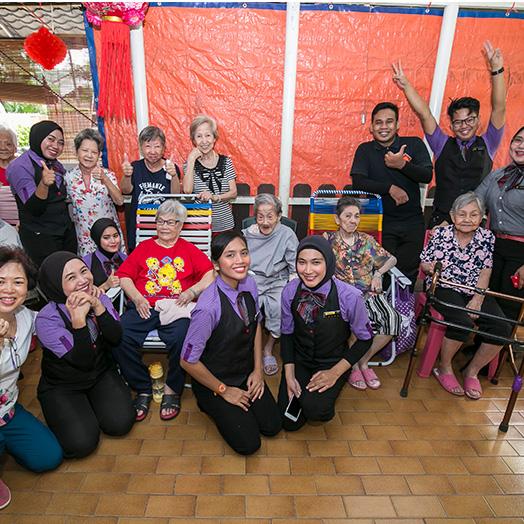 McDonald's Malaysia Ushers in Chinese New Year with the Elderly