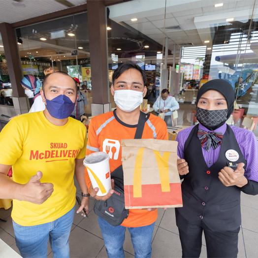 McDonald’s Malaysia Menzahirkan Penghargaan kepada 65,000 Penunggang Penghantaran Menerusi Inisiatif #MekdiBelanjaRider 